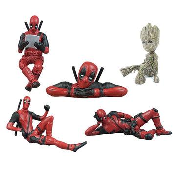 CLJFLHCC 5Pcs Action Figure Set, Birthday Cake?Classics Figures Model for Home, Car, Desk and Computer Decorations?The Best Gift