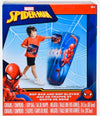 Spiderman Spider-Man Inflatable Bop Bag & Bop Gloves Set Kids Punching Bag with Gloves, Freestanding Superhero Blow Up Bouncing Boxing Bag