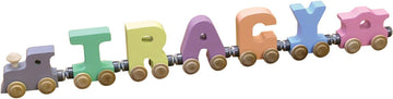 Maple Landmark 5 Letter Pastel NameTrain - Made in USA