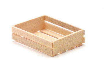 Dollhouse Miniature Wooden Fruit Crate by International Miniatures