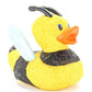 Wild Republic Rubber Duck, Bee, Gift for Kids, Great Gift for Kids and Adults, 4 inches, Bright Yellow