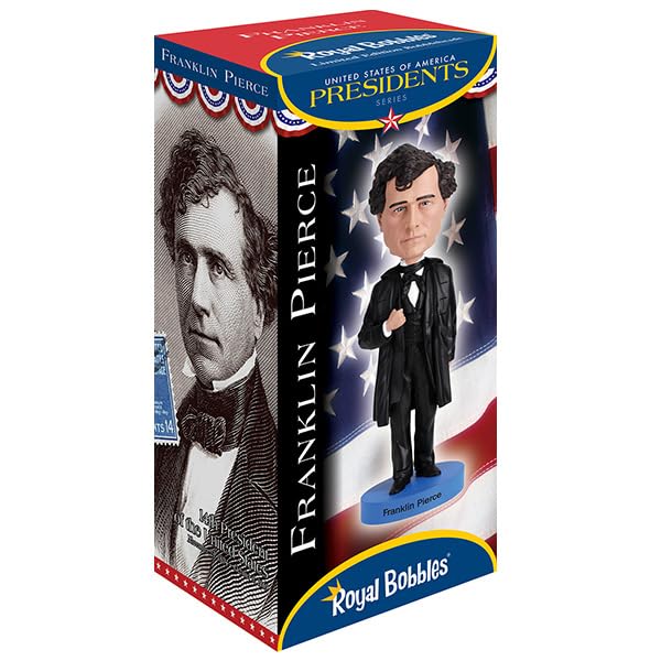 Royal Bobbles Franklin Pierce 14th President of The United States Collectible Bobblehead Statue