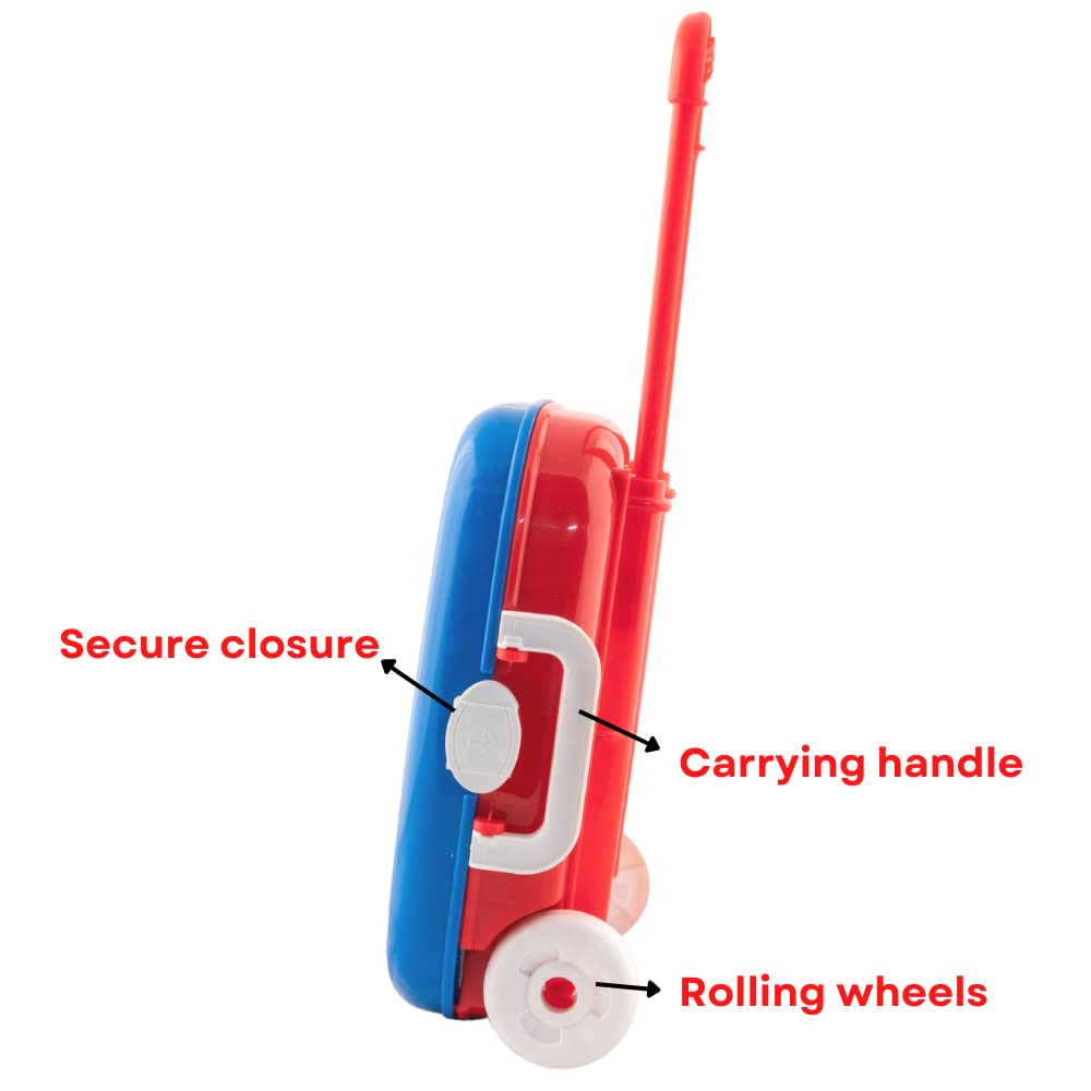 Marvel Spiderman Color and Roll Activity Set with Carrying Case, Stickers, & Art Supplies