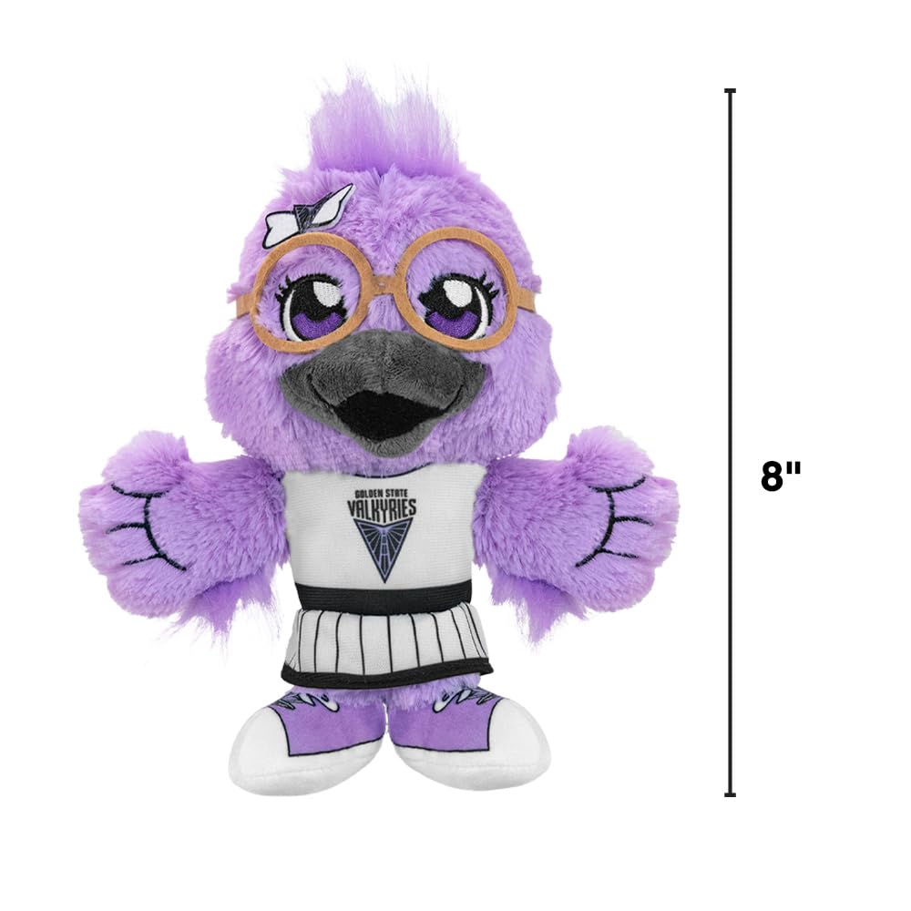 Bleacher Creatures Golden State Valkyries Violet 8" Kuricha Mascot - Soft Chibi WNBA Plush
