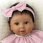 The Ashton-Drake Galleries So Truly Real Reborn Camila Baby Doll by Sherry Rawn, 17 Inch Lifelike Vinyl, Weighted Cloth Body, Hand-Painted Features