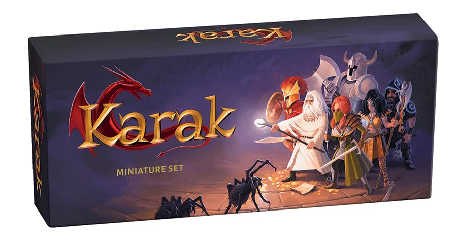 Karak Miniatures - Expansion Pieces to Karak - Role Playing Board Game - 7+ Years