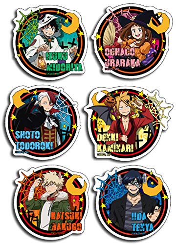 My Hero Academia- Halloween Die-Cut Sticker Set 3.5"