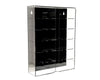 MiJo Exclusives Showcase Wall Mount 1:64 12 Cars 10.03" x 3.03" x 13.62" Black - MJ10012BK