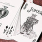 Bicycle Orange Rider Back Playing Cards Poker Size Deck USPCC