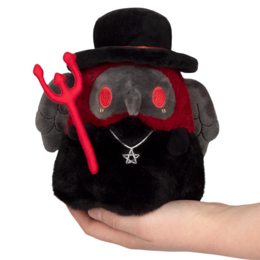 Squishable - Alter Egos Series 2: Plague Doctor Demon - Alter Ego Collection - 6 in - Soft Toy Collectible Stuffed Animal - Beans