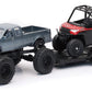 New-Ray Toys 4 X 4 Pick up Truck and Polaris Ranger (Vehicle Colors May Vary)