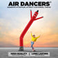 LookOurWay Air Dancers Inflatable Tube Man Set - 20 Feet Tall Wacky Waving Inflatable Dancing Tube Guy with 1 HP Blower for Business Promotion - Red