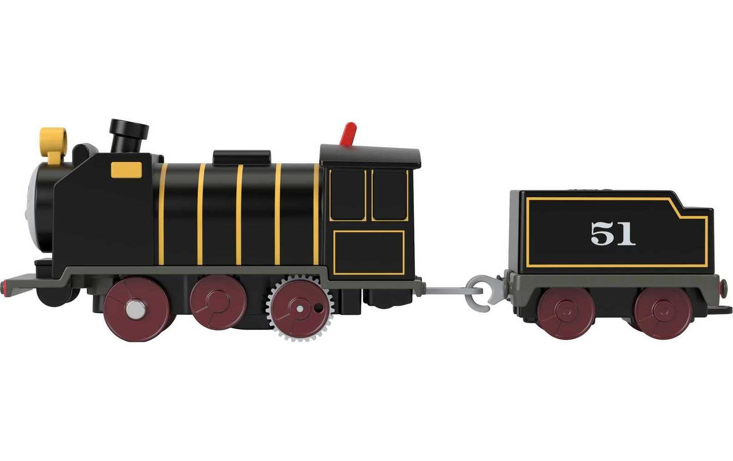 Thomas & Friends Motorized Toy Train Hiro Battery-Powered Engine with Tender for Preschool Pretend Play Kids Ages 3+ Years