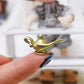 Miniature Gold Genie Lamp, 1/12 Scale Aladdin Theme Decorative Accessory for Miniature Décor Accessories