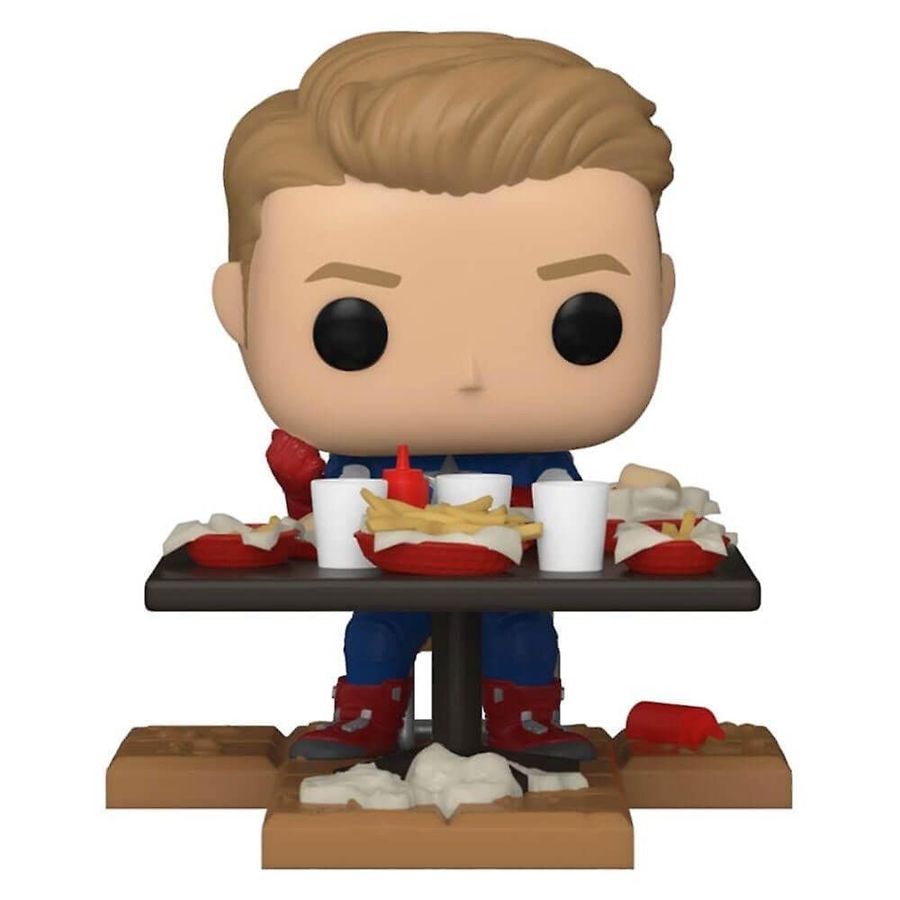 Funko POP! Deluxe Marvel: Avengers Shawarma Series - Captain America 4/6