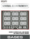 40mm x 20mm Dual Use Bases