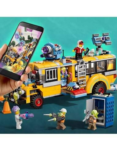 LEGO Hidden Side Paranormal Intercept Bus 3000 70423 Augmented Reality [AR] Building Kit with Toy Bus, Toy App Allows for Endless Creative Play