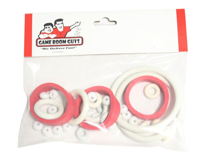 Game Room Guys Stern Spiderman Pinball White Rubber Ring Kit