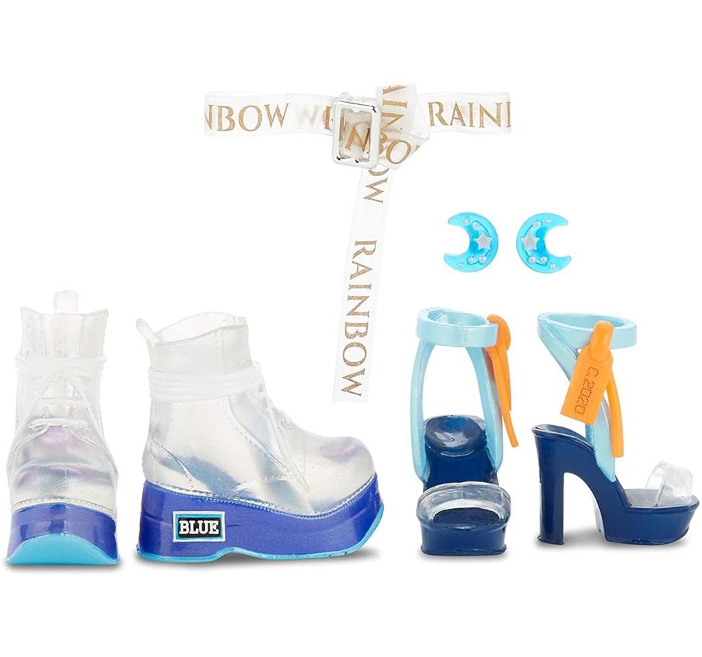 Rainbow Surprise Rainbow High Skyler Bradshaw - Blue Clothes Fashion Doll with 2 Complete Mix & Match Outfits and Accessories, Toys for Kids 4 to 15