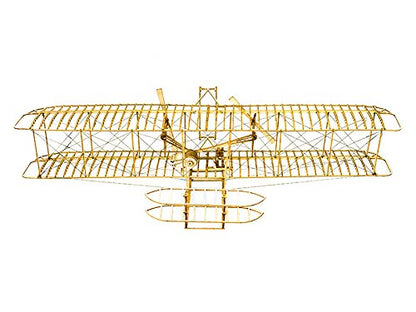 Dancing Wings Hobby 3D Wood Jigsaw Puzzle Wood DIY Kit- Wright Brothers Flyer Christmas Gift (VC02)
