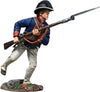 W. Britain American Revolution 16109 Wayne's Legion Infantryman Charging No.1 1794 1:30 Scale Metal