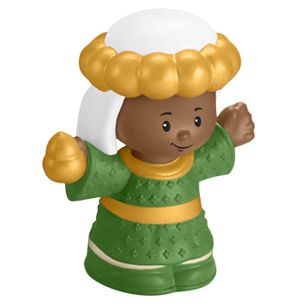 Replacement Parts for Fisher-Price Little People Nativity Set - Wisemen Figure with Green Robe