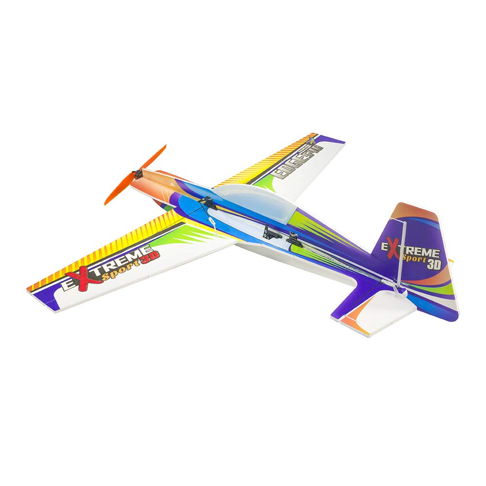 Viloga RC Plane Kit PP Foam Airplane, 710mm Wingspan Xtreme Sports Airplane Model Kit to Build, DIY 3D Aerobatic Airplane for Adults Outdoor Fly (KIT