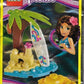 LEGO Friends Accessory Set: Happy Beach with Surfboard and Crab (17 pcs)