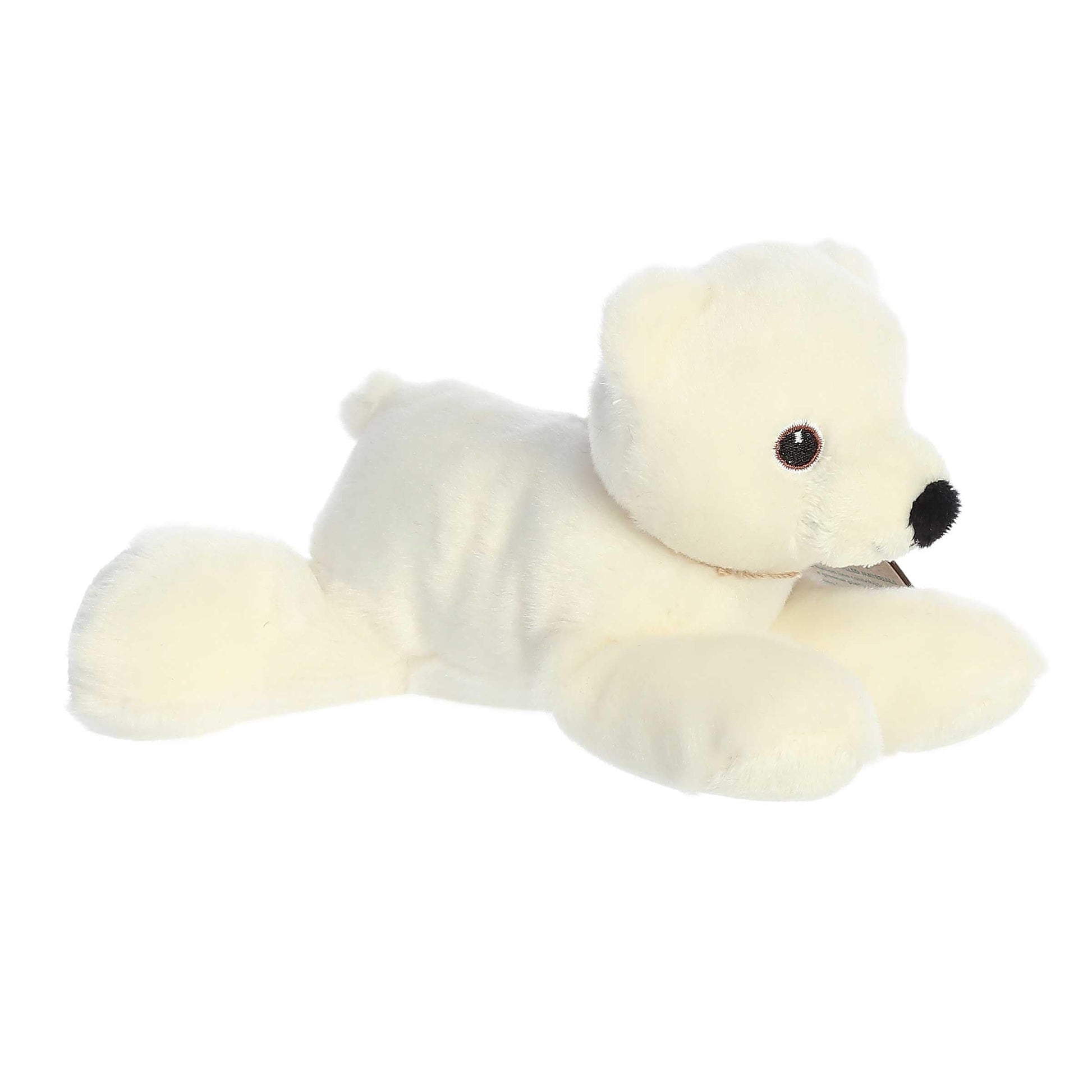 Aurora® Responsibly Made Eco Nation™ Eco Softies™ Polar Bear Stuffed Animal - Ideal for Playtime Adventures - Perfect for Birthdays or Just Because