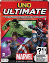 Mattel Games UNO Ultimate Marvel Card Game with 4 Character Decks, 4 Collectible Foil Cards & Special Rules, 2-4 Players, 2nd Edition