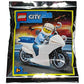 LEGO City: Police Officer Minifigure with Motorcycle with Handcuffs