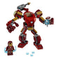 LEGO Marvel Avengers Iron Man Mech 76140 Kids' Superhero Mech Figure, Building Toy with Iron Man Mech and Minifigure, New 2020 (148 Pieces)