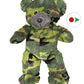 Stuffems Toy Shop Record Your Own Plush 8 inch Camo Teddy Bear - Ready 2 Love in a Few Easy Steps