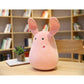 IOPBOT Anime Toilet-Bound Hanako-kun Mokke Plush Doll Pillow Yashiro Nene Jibaku Sh?nen Hanako-kun Chain Pendant Toy 17? Cartoon Doll (Rose Red