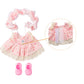 Keysse 3 Doll Clothes & Shoes Compatible with Labubu, No Doll