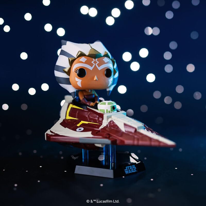 Funko POP! Rides: Star Wars - Ahsoka Tano in Delta-7B - Star Wars: Clone Wars - Collectable Vinyl Figure - Gift Idea - Official Merchandise - for Kids