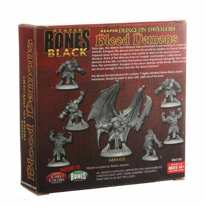 Mini - Reaper Bones Black Box Set 44150 Blood Demons (7ct)