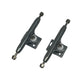 LEEFAI Pro Fingerboard Trucks 29/32/34/36mm G4 -Raw Metal Color-Inverted Kingpin with Hardware (29mm)