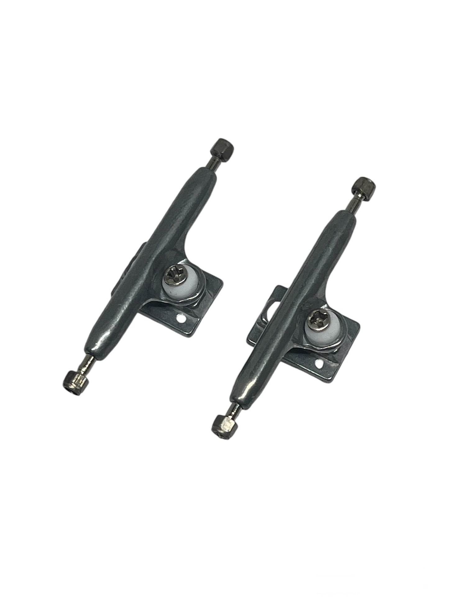 LEEFAI Pro Fingerboard Trucks 29/32/34/36mm G4 -Raw Metal Color-Inverted Kingpin with Hardware (29mm)