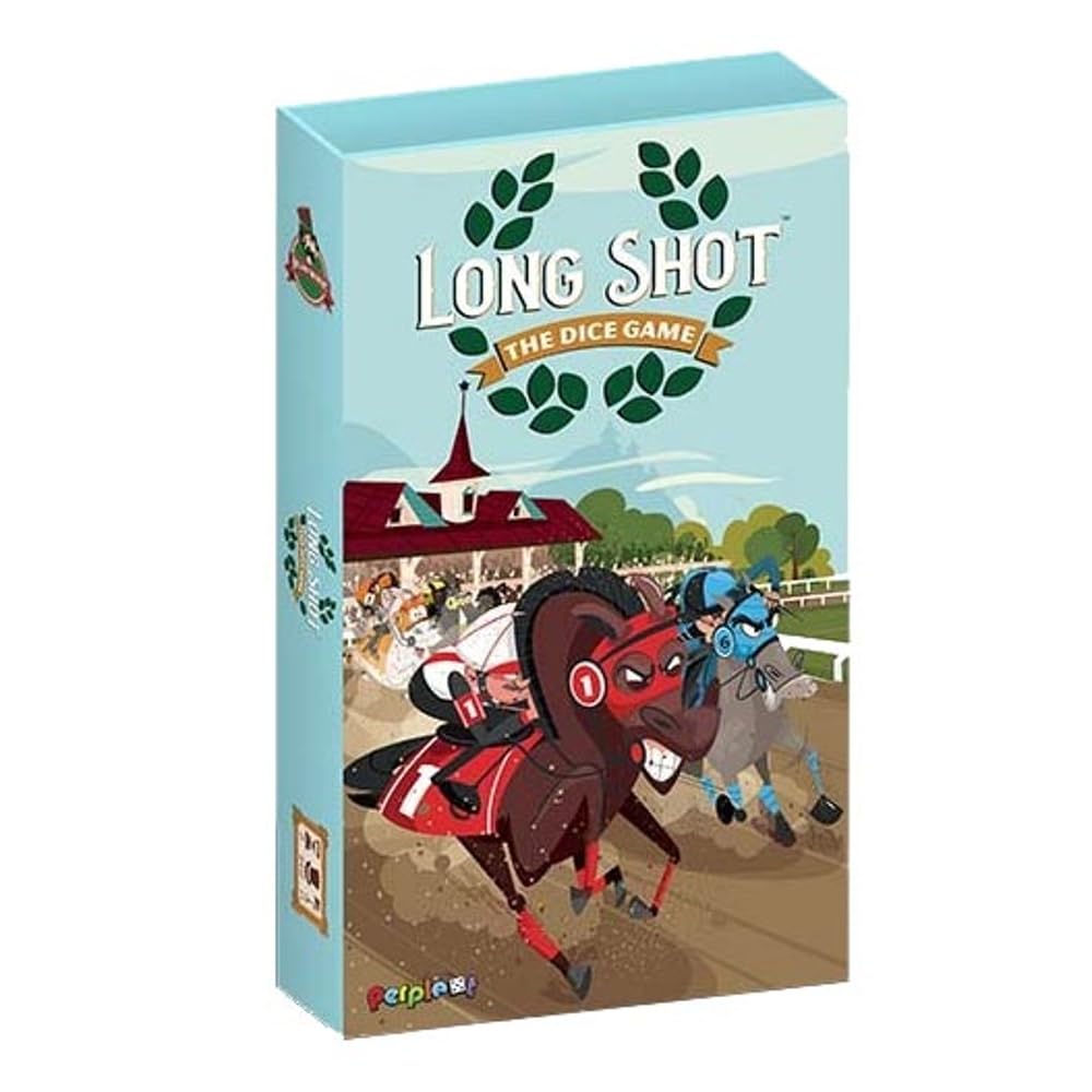 Long Shot: The Dice Game - 1-8 Players - Horse Racing Party Game