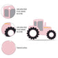 Baby Tractor Car Silicone Teether,Sensory Chew Toys,BPA Free Soft and Effective Infant Teething Pain Relief,Freezer Safe,Food Grade Silicone,Best