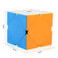 D-FantiX QYTOYS Qicheng Skewb Cube Skewb Speed Cube Stickerless Skewb Magic Cube Puzzle Toys for Kids Adult(QiCheng Version)