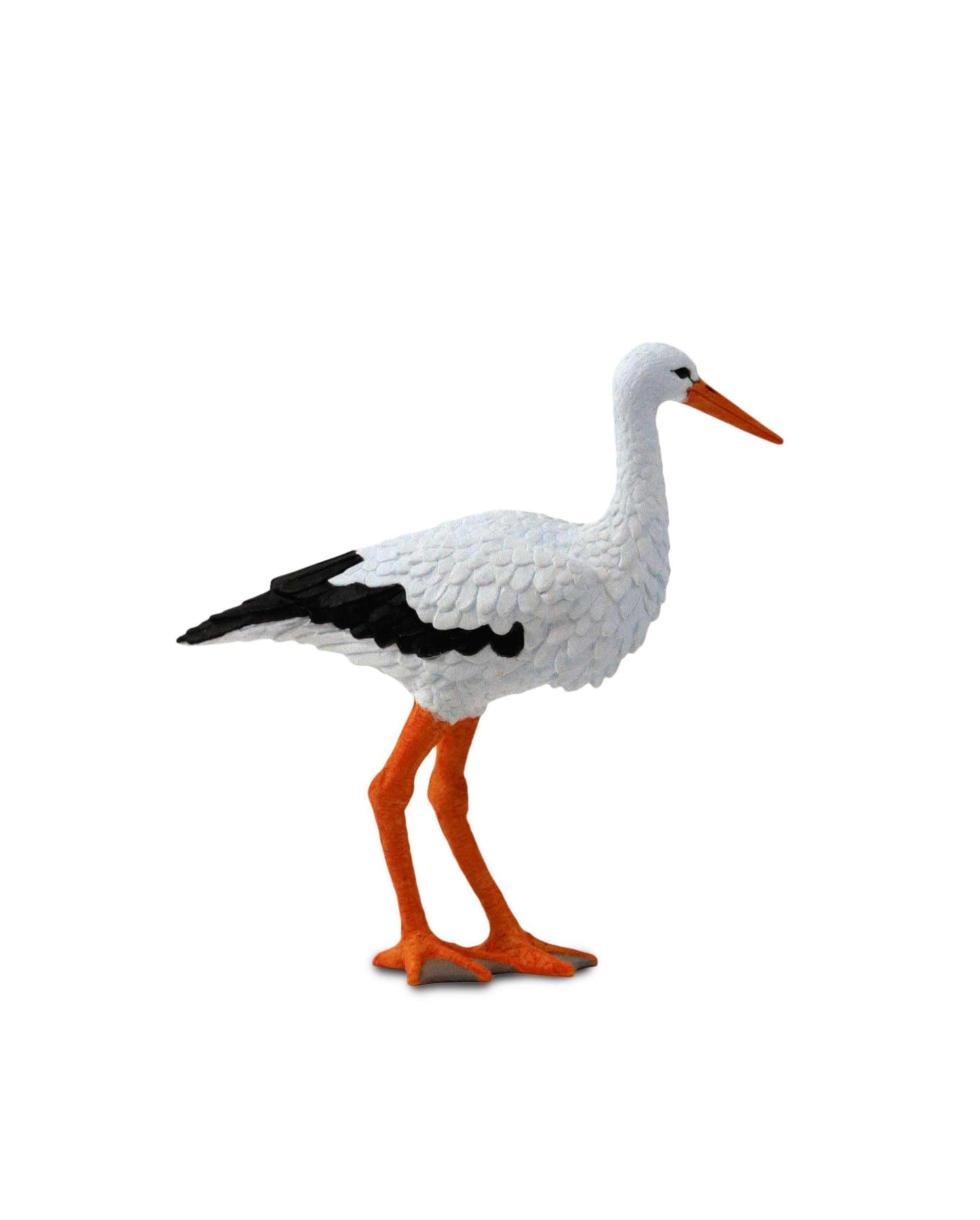Safari Ltd. White Stork Figure - Realistic 5" Tall Bird Model - Educational Toy for Boys, Girls & Kids Ages 3+