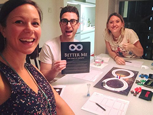 Better Me Self Improvement Game - Board Game for Couples, Friends or Family Games Night, Self Help Therapy Games, Recovery Counseling Games for Teens