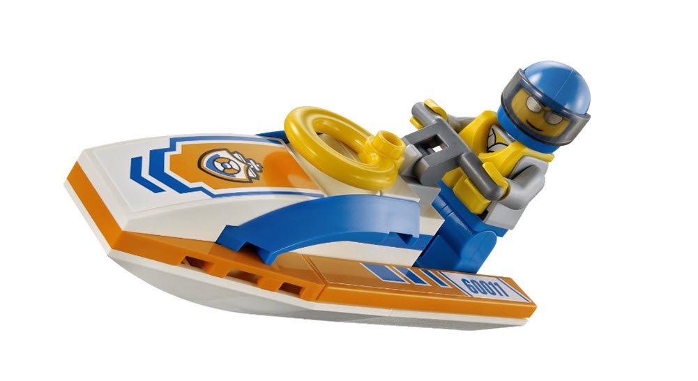 LEGO City 60011 Surfer Rescue Toy Building Set