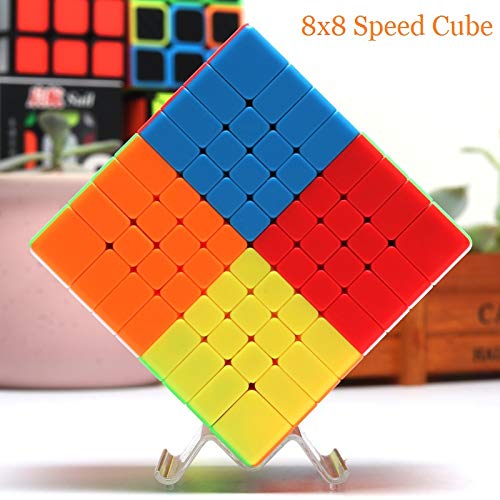 BestCube 8x8 Cube Stickerless 8x8x8 Speed Cube Puzzle Gifts Toys(70mm)