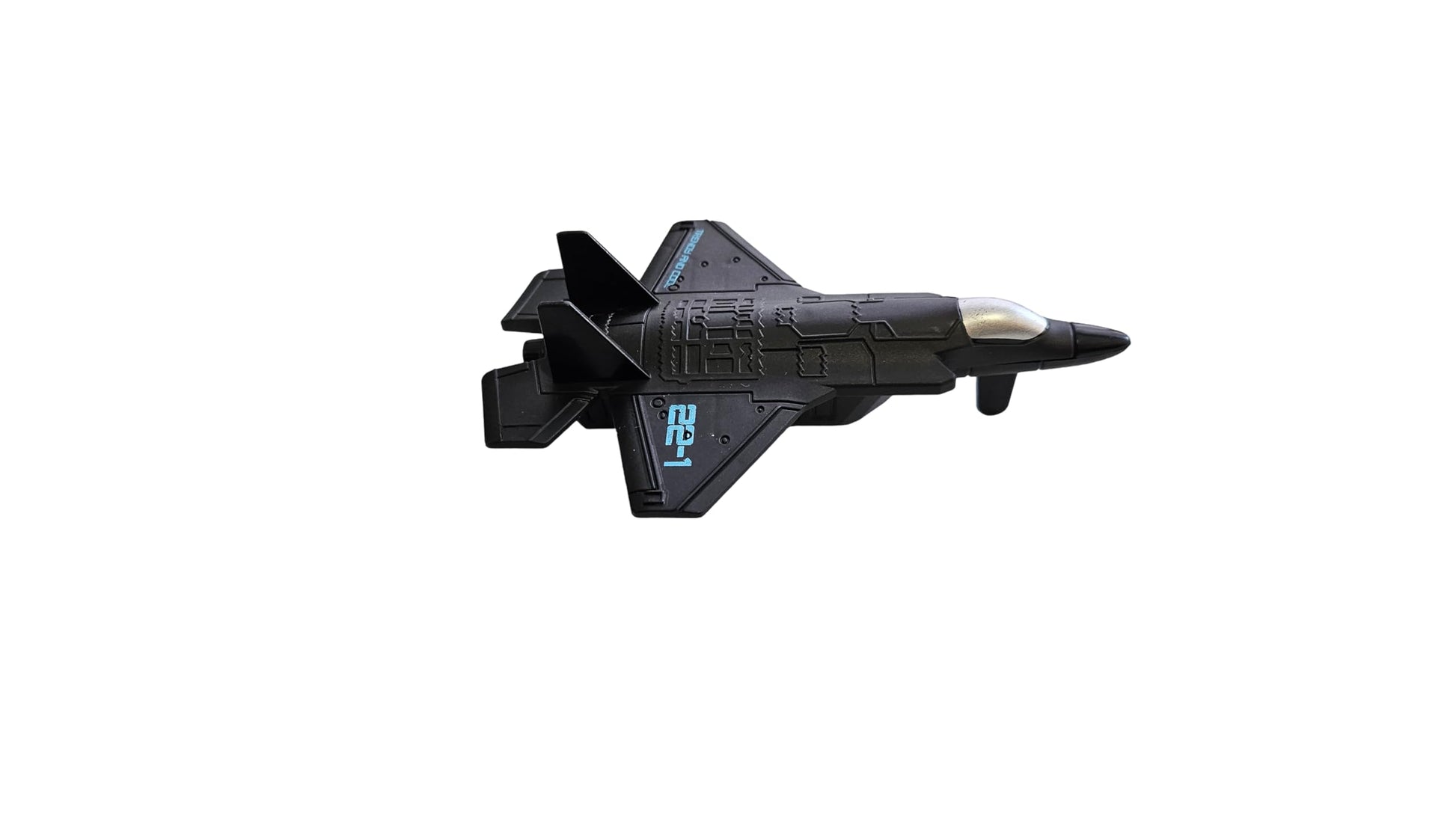 Toy Essentials 12 Piece Large Black Pull-Back and Release Action Fighter Jet Set, 3.5 Inches