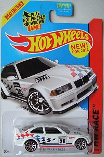 Hot Wheels Race BMW E36 M3 Race 169/250, White