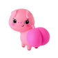 LICENSE 2 PLAY Squishy Tushy | 3” Collectible Mystery Blind Box Figure | Series 1 | Squishy Butt Vinyl Toy, Single Surprise Character | Single Pack