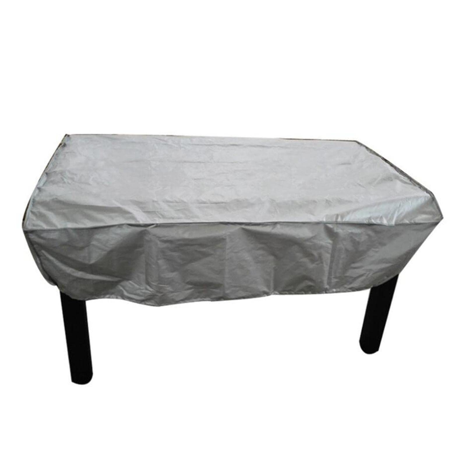 Fancyes Outdoor Foosball Table Cover, Cover, Heavy Duty Waterproof Soccer Cover, Dustproof Table Cover for Game Room, Silver